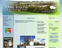 Tablet Screenshot of obecroudna.cz